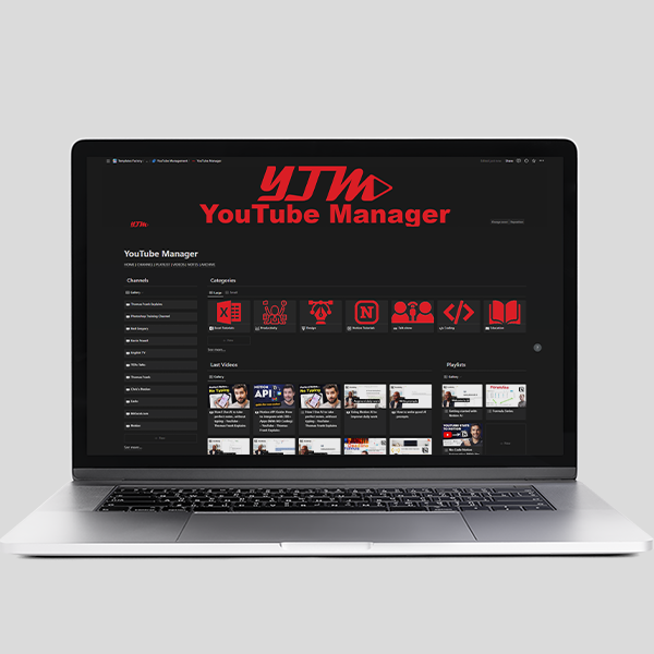 YouTube Manager (YTM)