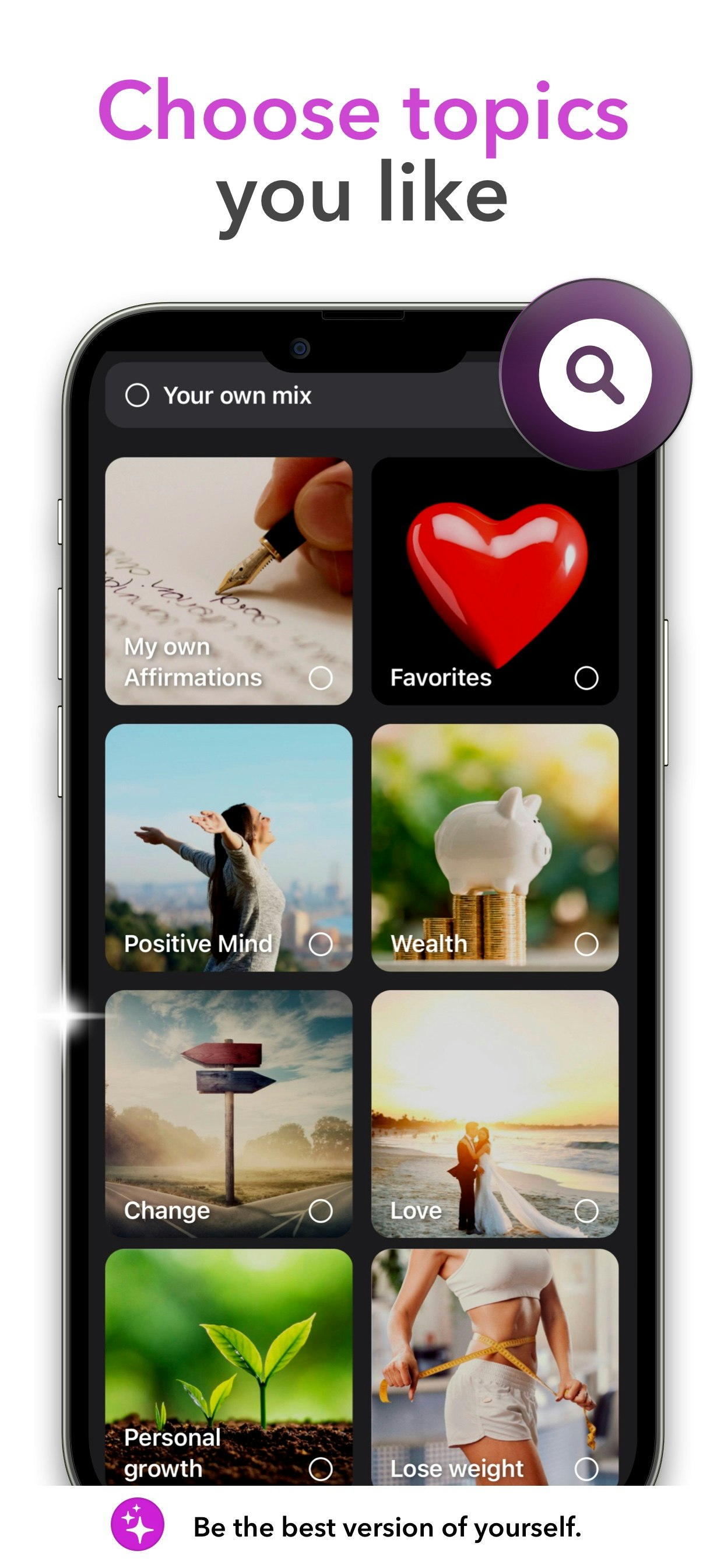 Mídia 9 de App Vision Board
