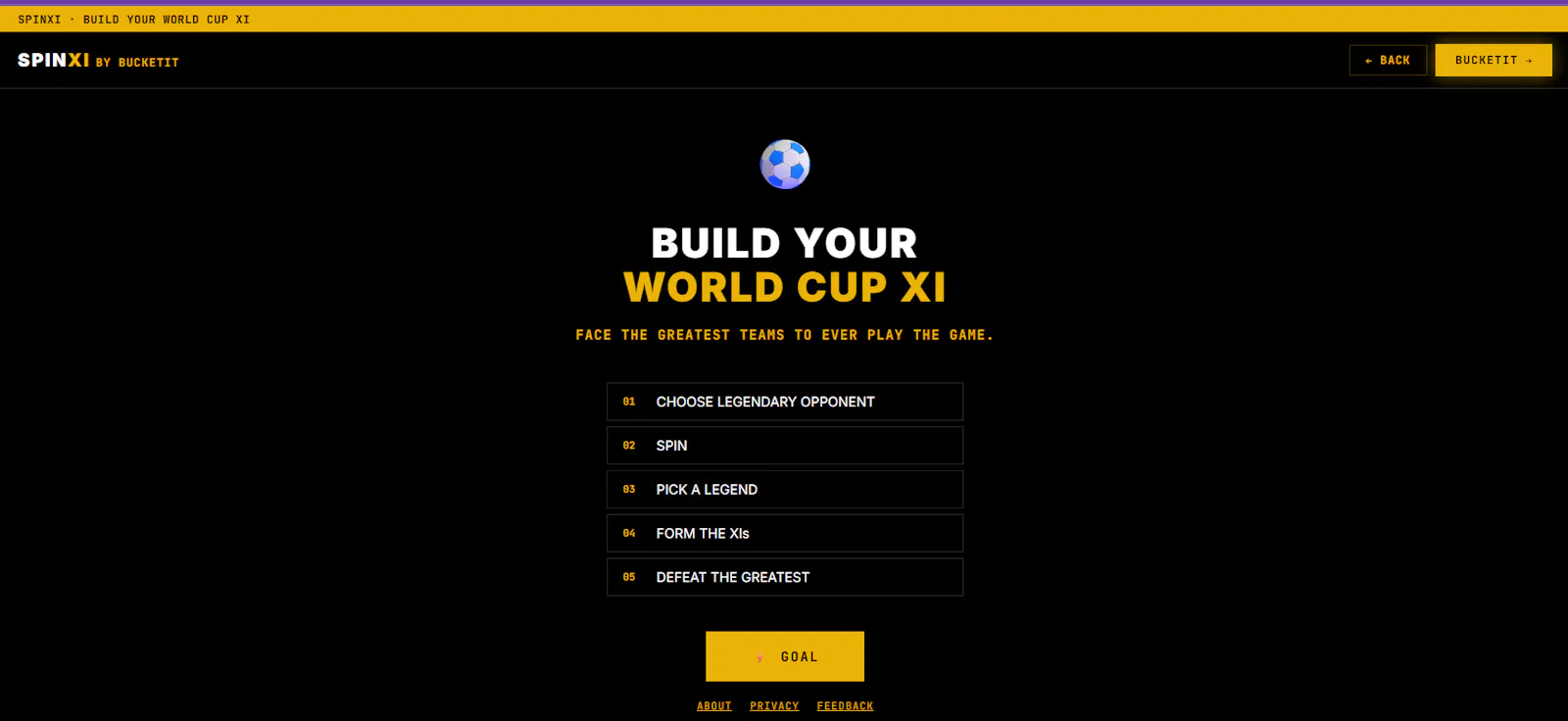 BucketIT screenshot 1