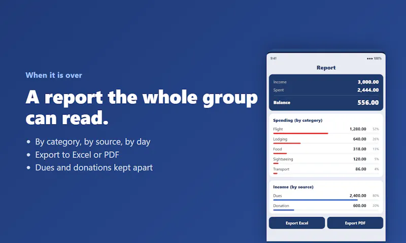 TripFund screenshot 3