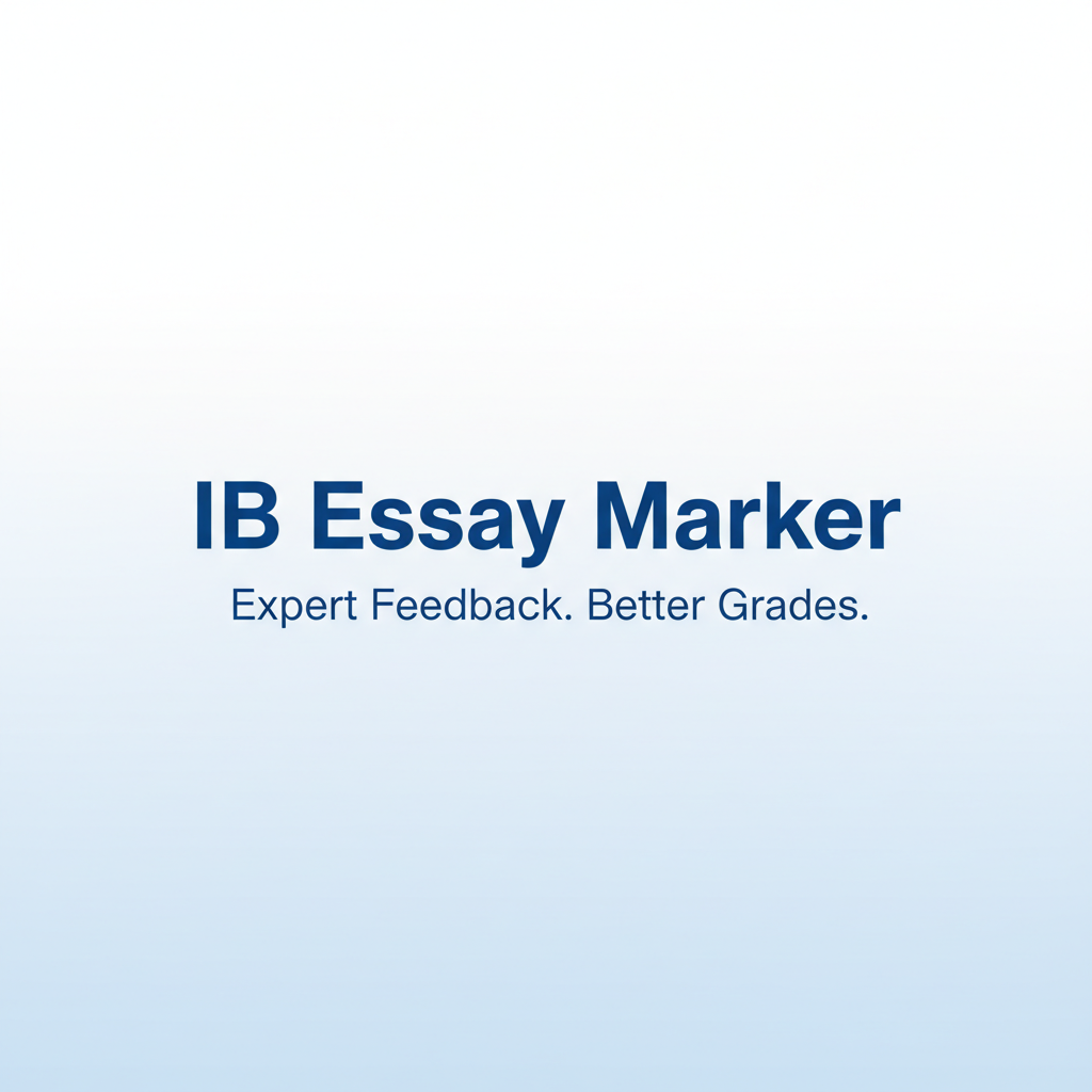 IB Essay Marker