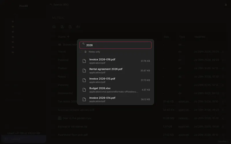 Hoodik Cloud screenshot 4