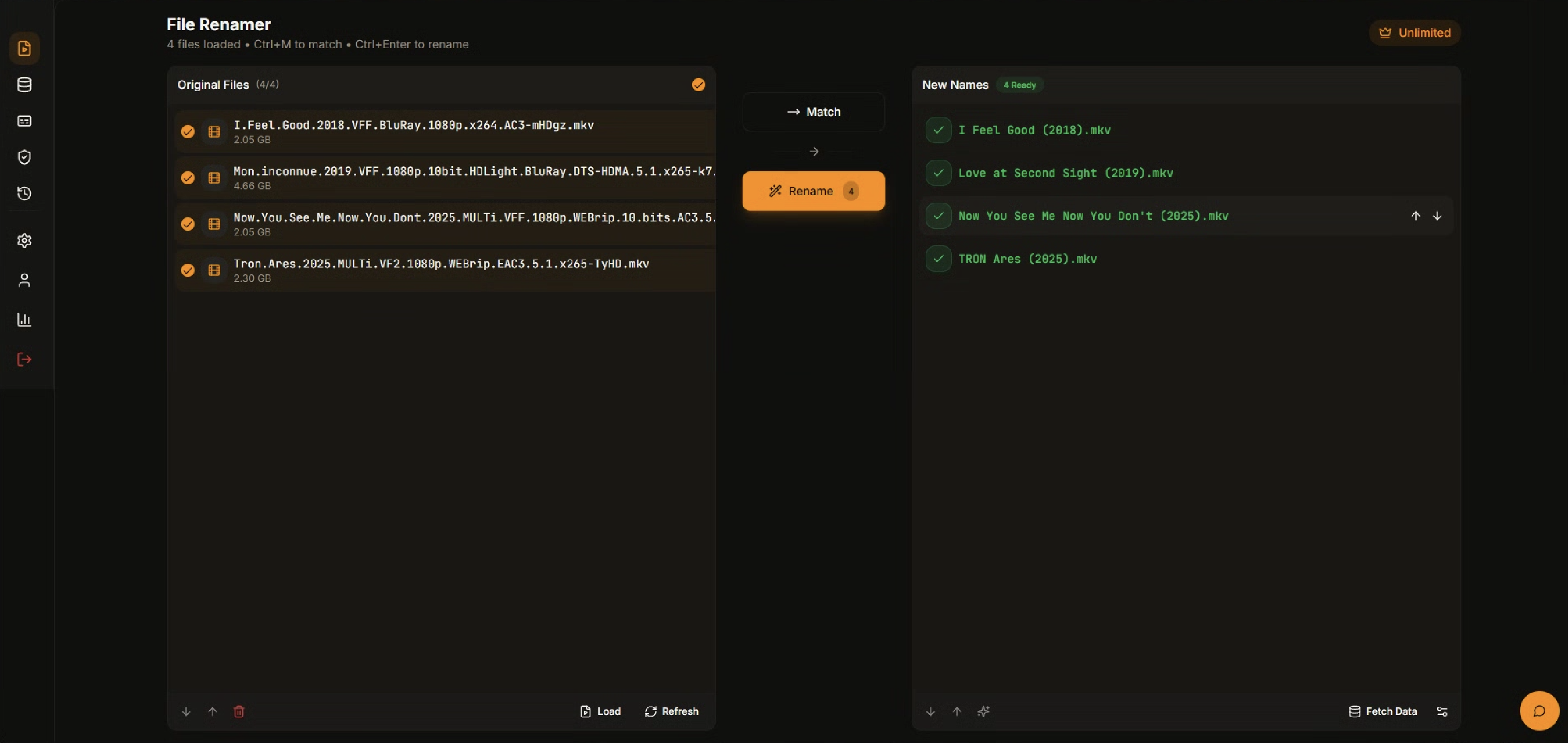 RenameFlow - Screenshot 4 showing product features and functionality