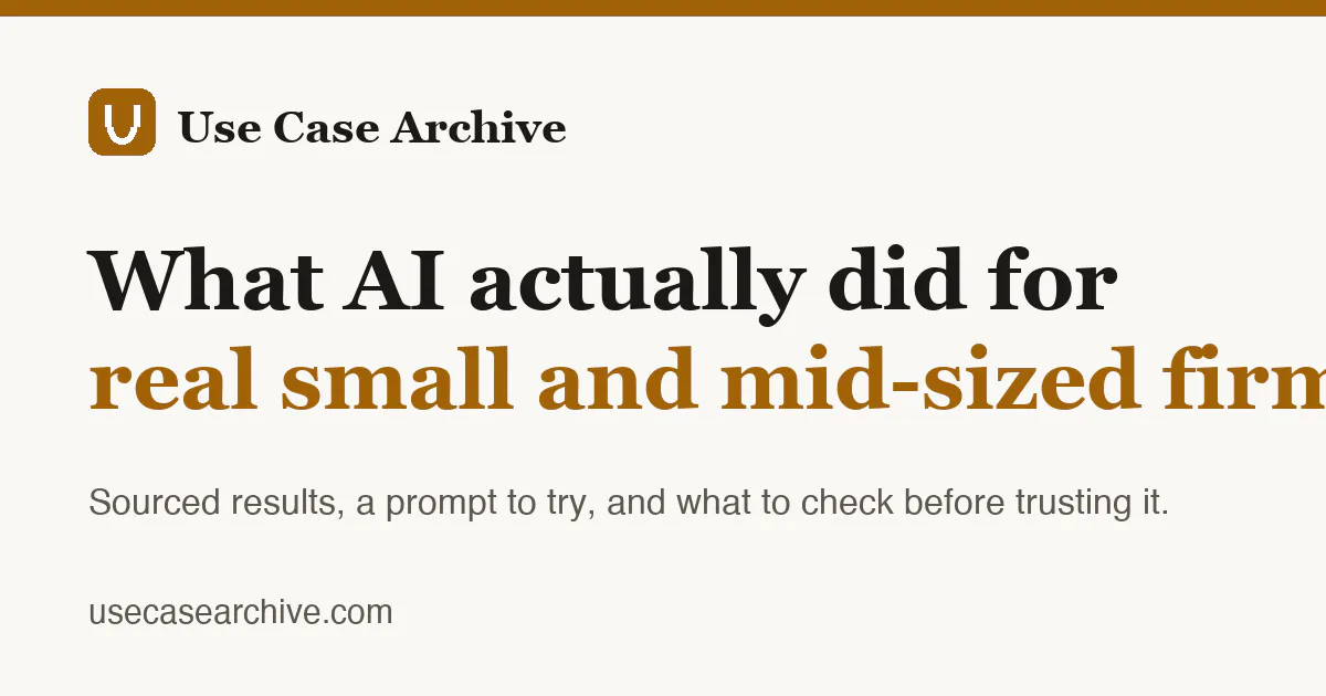 Use Case Archive gallery image