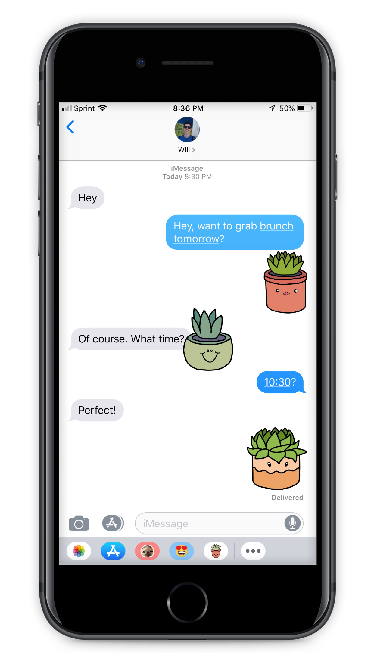 Succulent Emojis gallery image