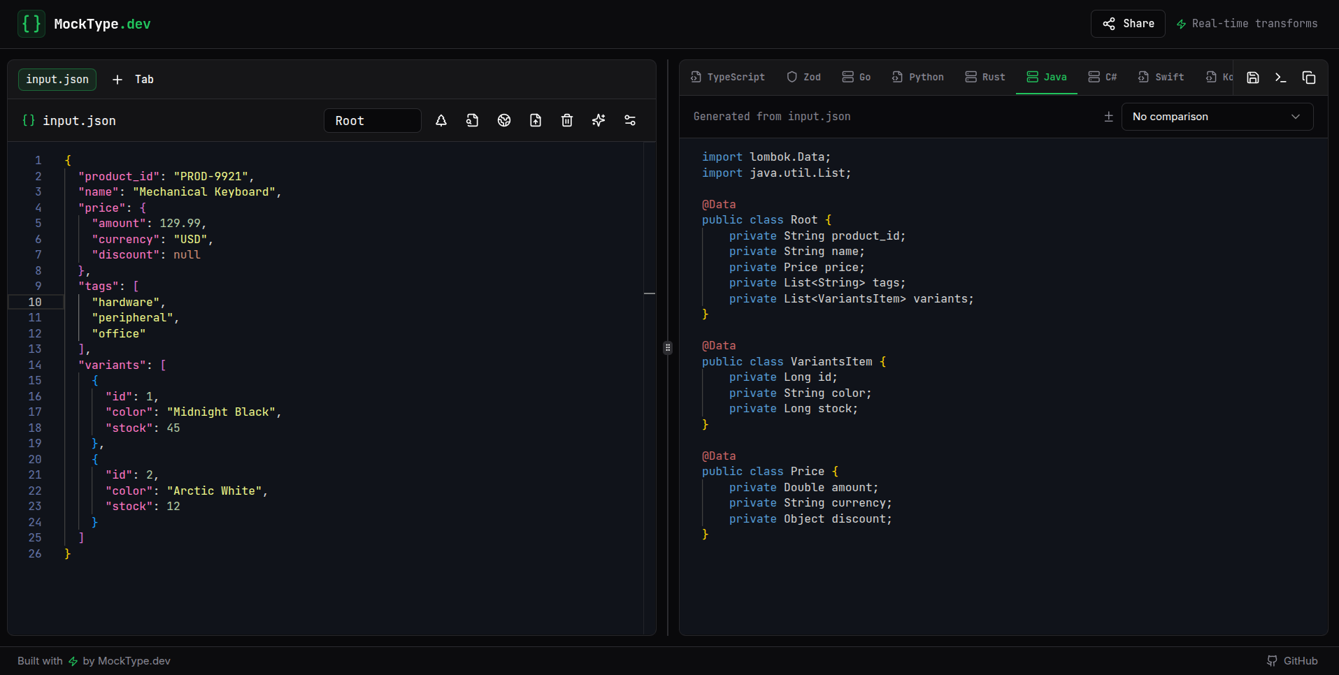 MockType.dev  gallery image