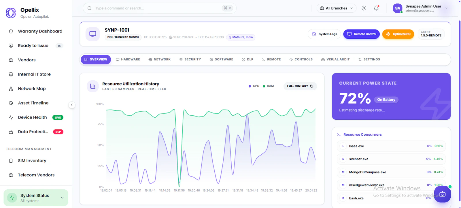 Opellix — Ops on Autopilot screenshot 3