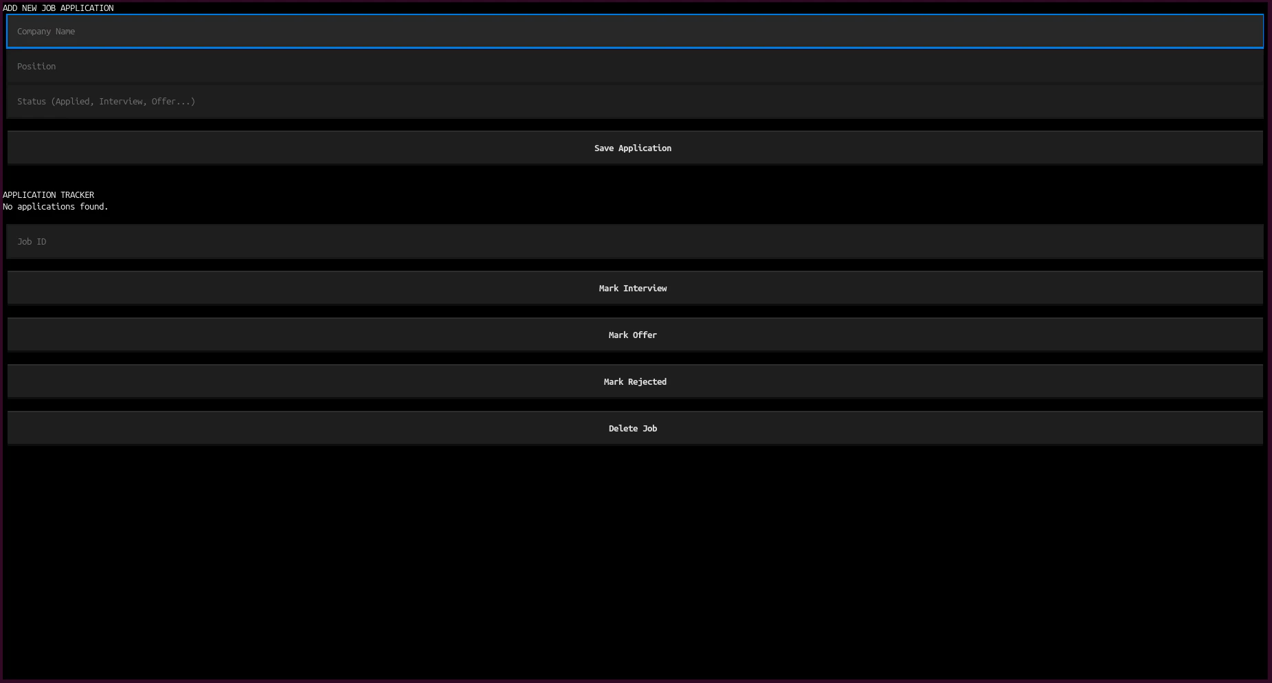 Career Command Center screenshot 3