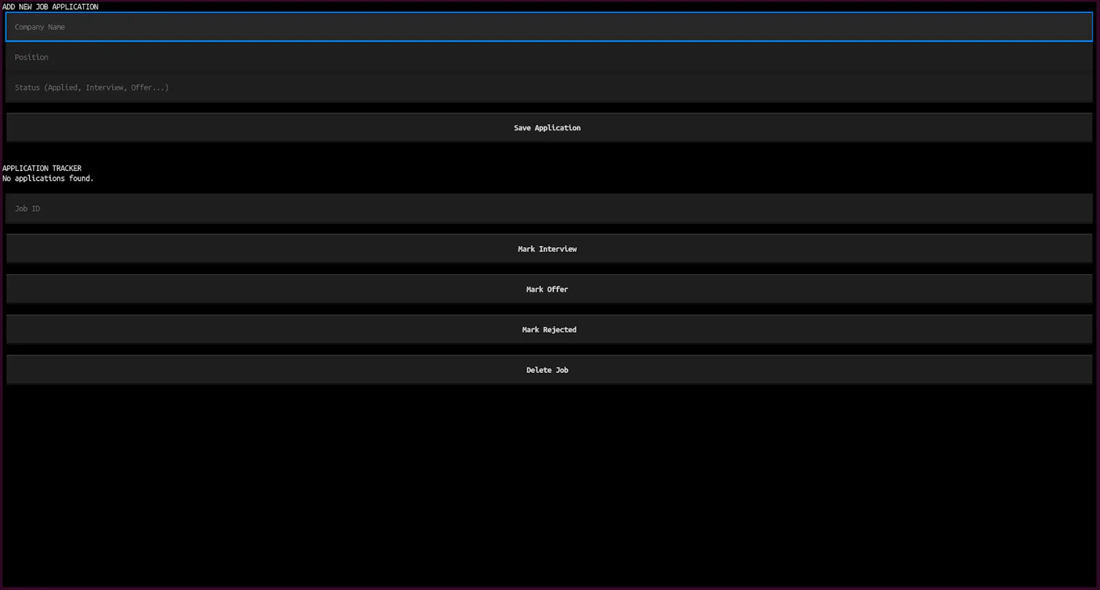 Career Command Center screenshot 3