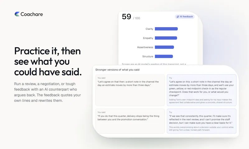 Coachare screenshot 5