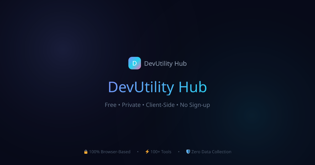 DevUtility Hub gallery image