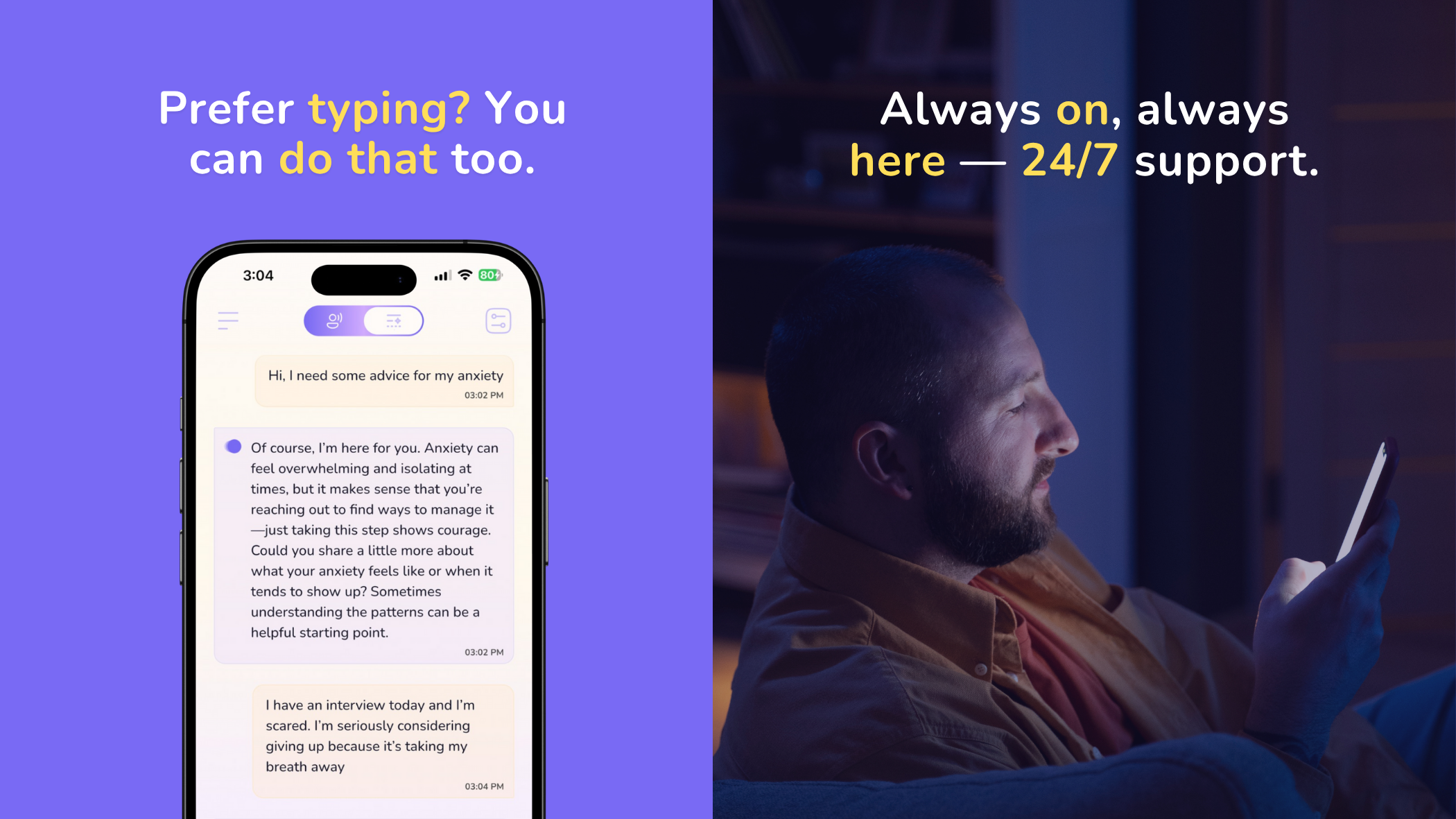 Média Mywhy: 24/7, thérapeute CBT & AC 5