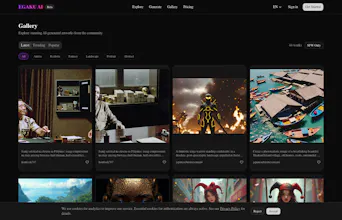 Egaku-AI AI art and Video Generator gallery image