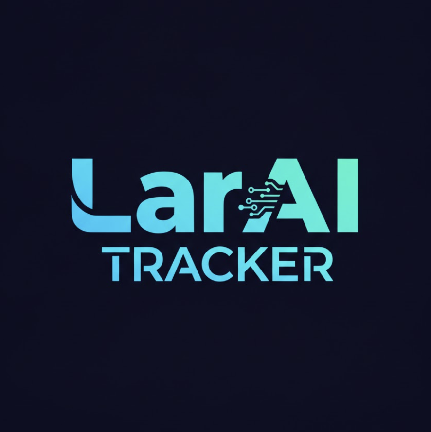 Larai Tracker - Product Hunt launch logo and brand identity