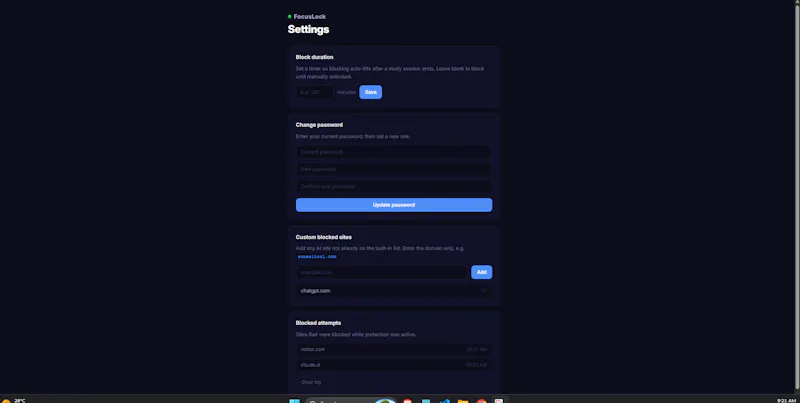 LockIn screenshot 5