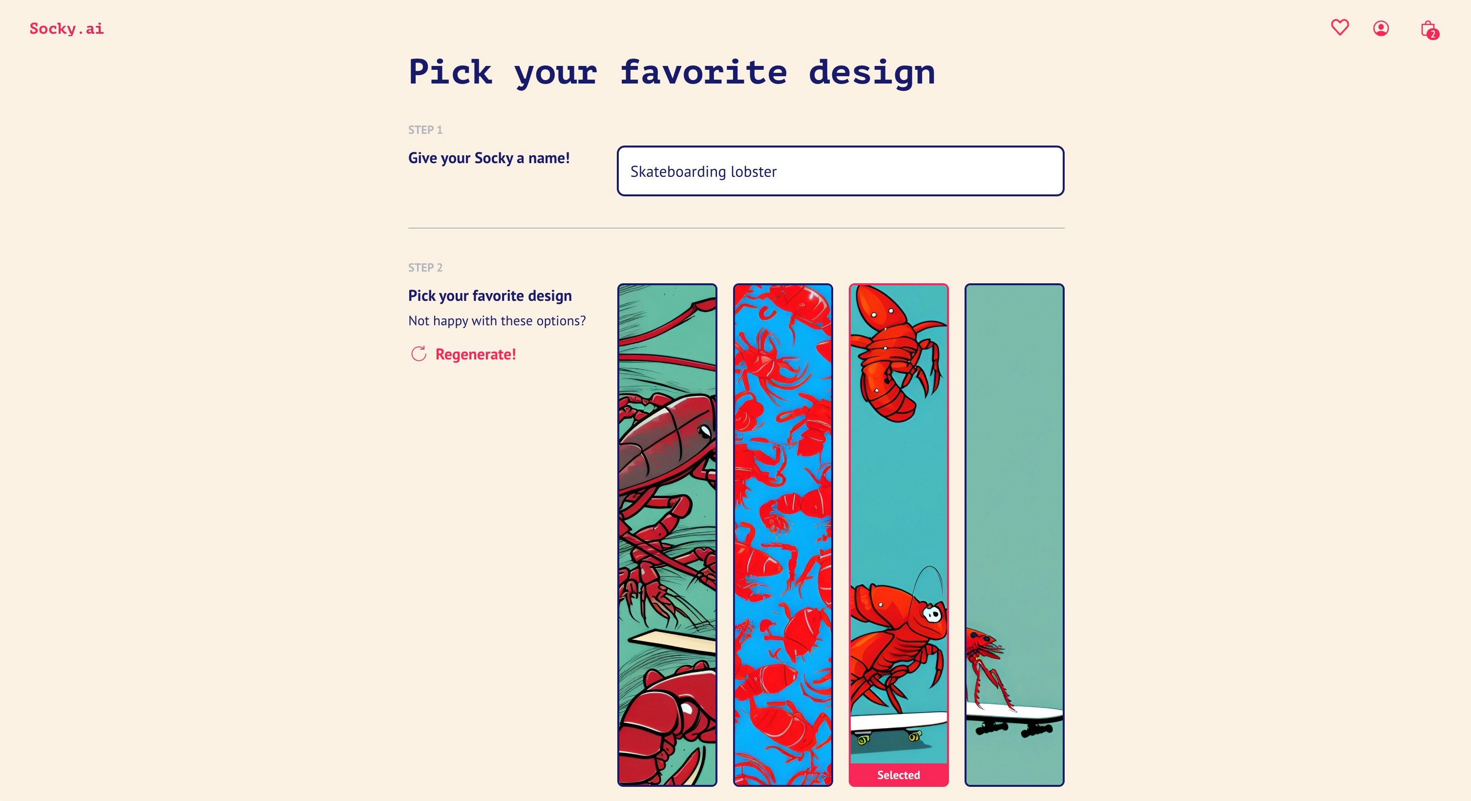 Socky.ai - AI Designed Custom Socks media 5