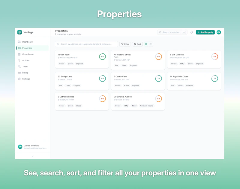 Vantage screenshot 3