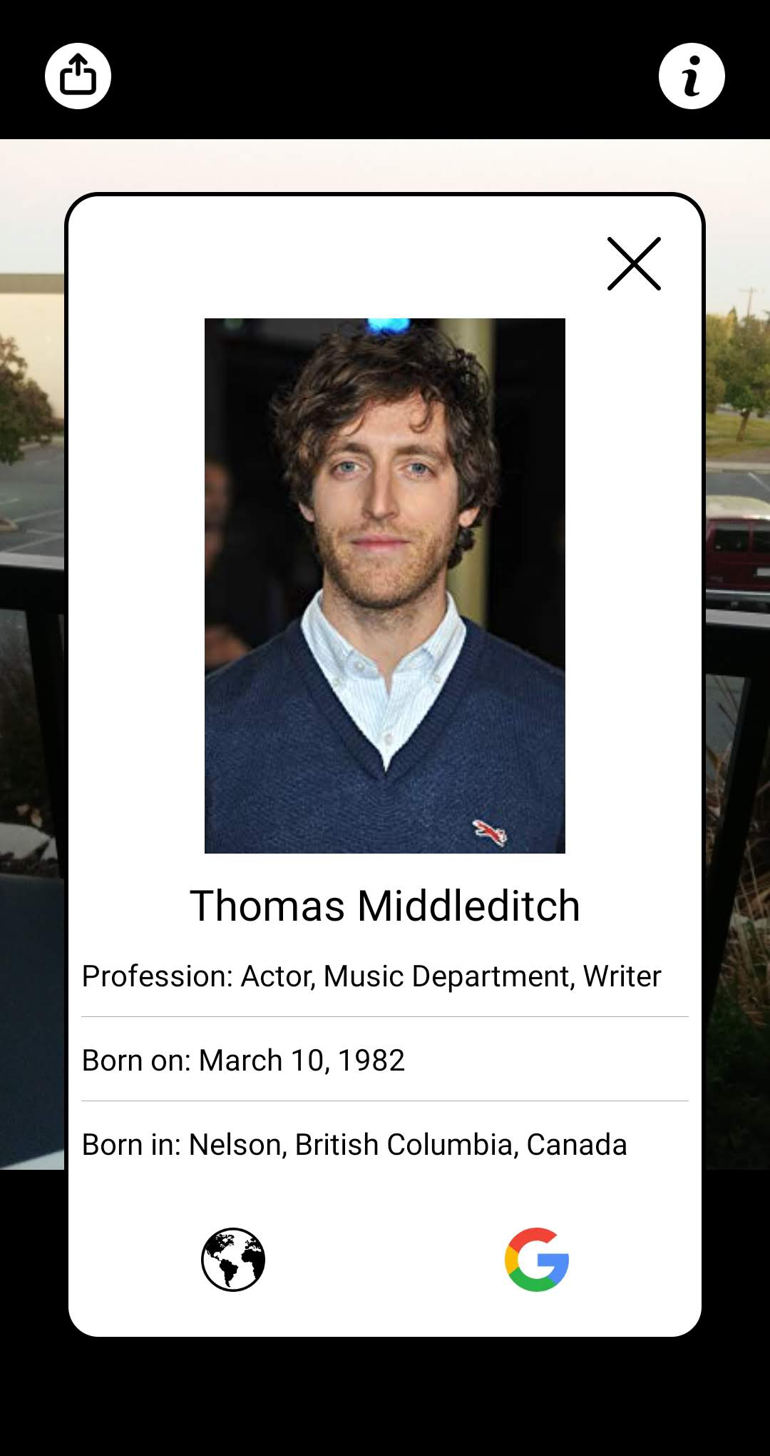 CelebrityFace gallery image