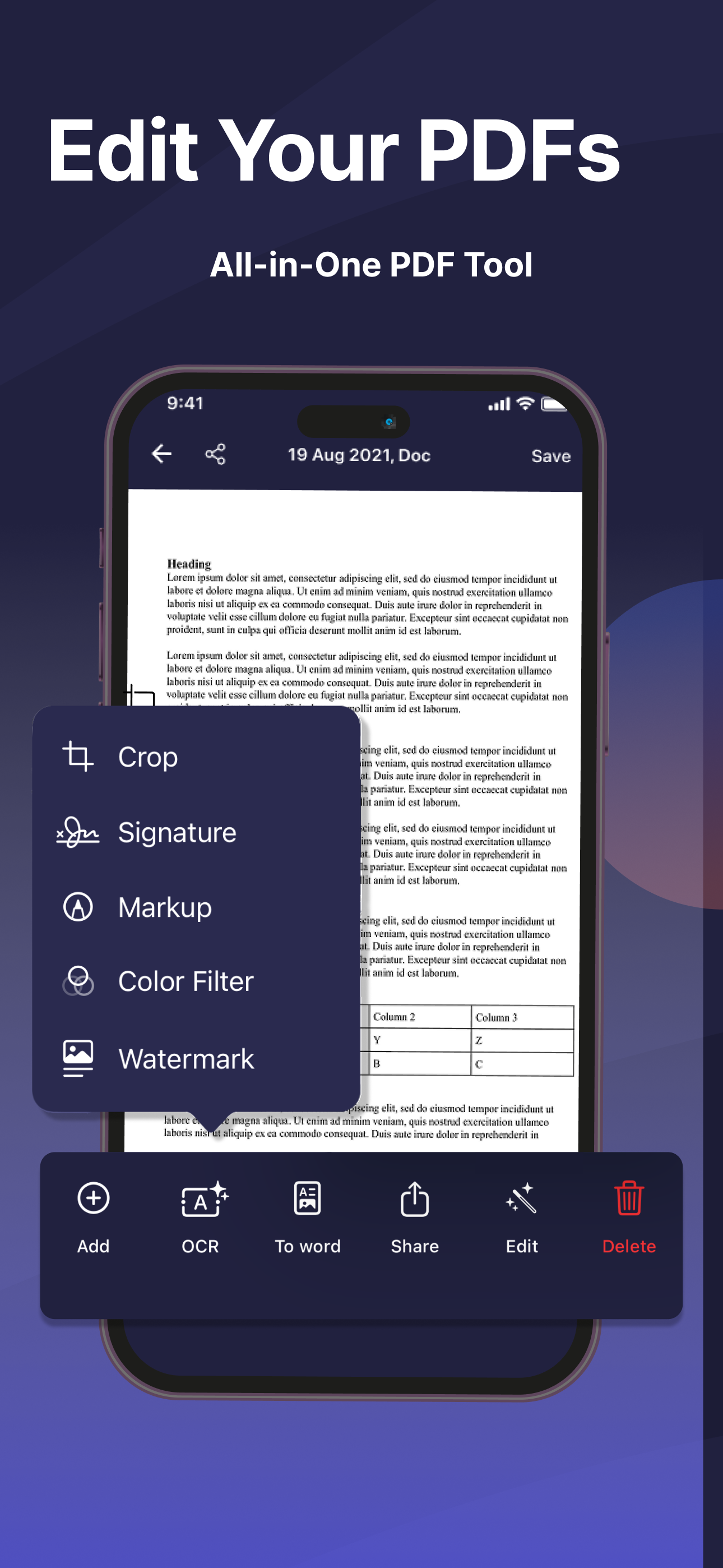 Scannova Edit & PDF Converter gallery image