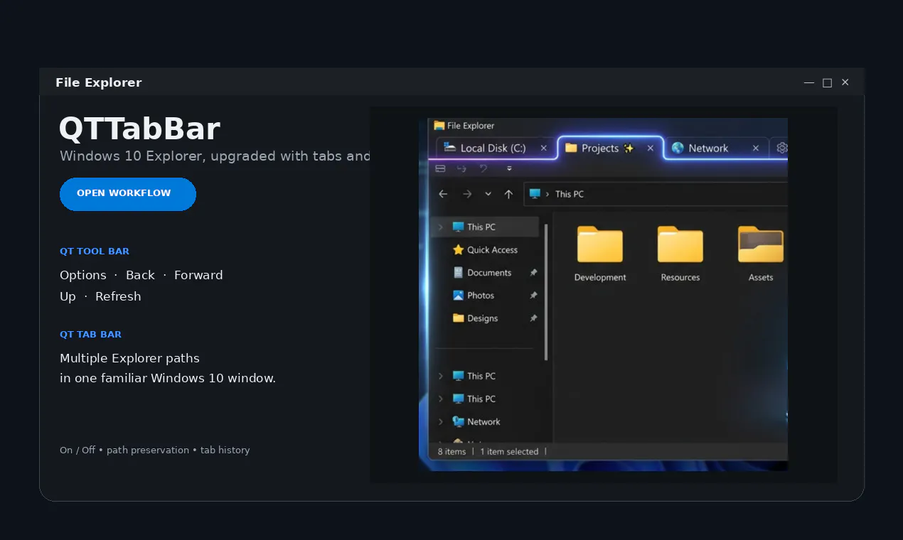 TS - QT Tab Bar gallery image