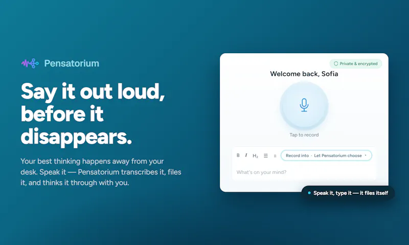 Pensatorium screenshot 2