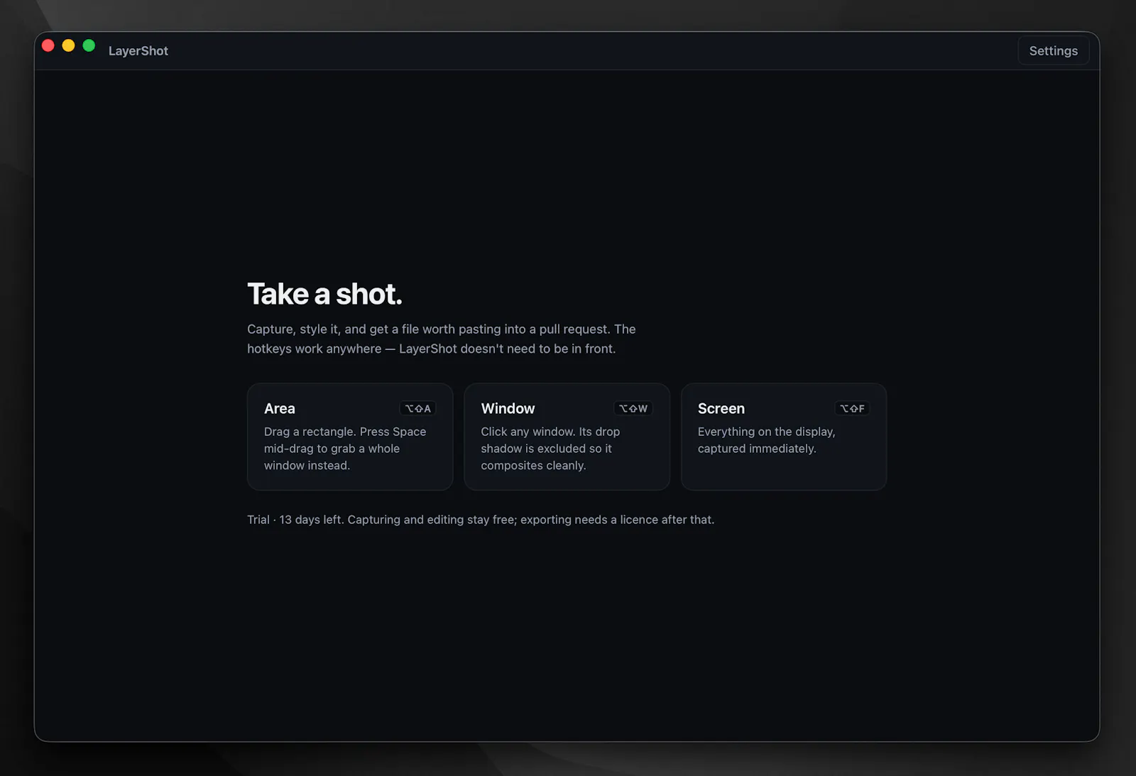 LayerShot screenshot 2
