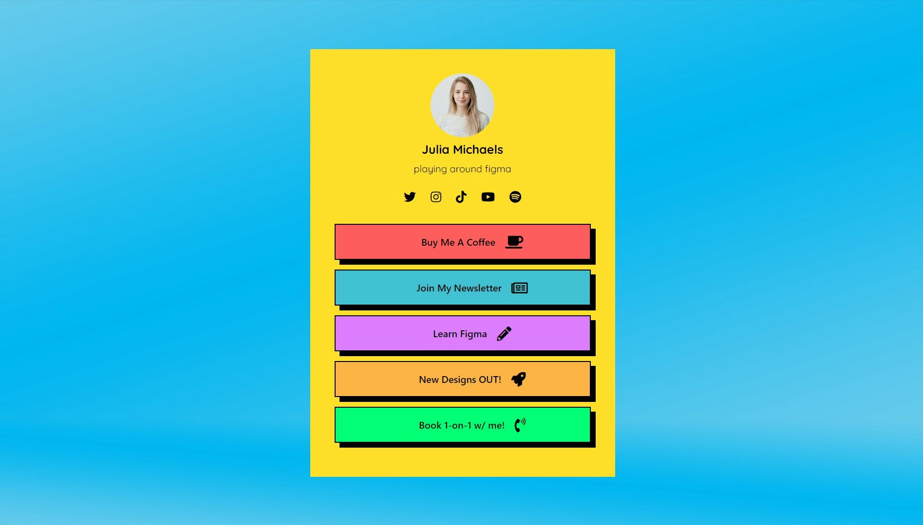 Meek Saas - Modeltheme에 의해 Bio SaaS 링크 미디어 7