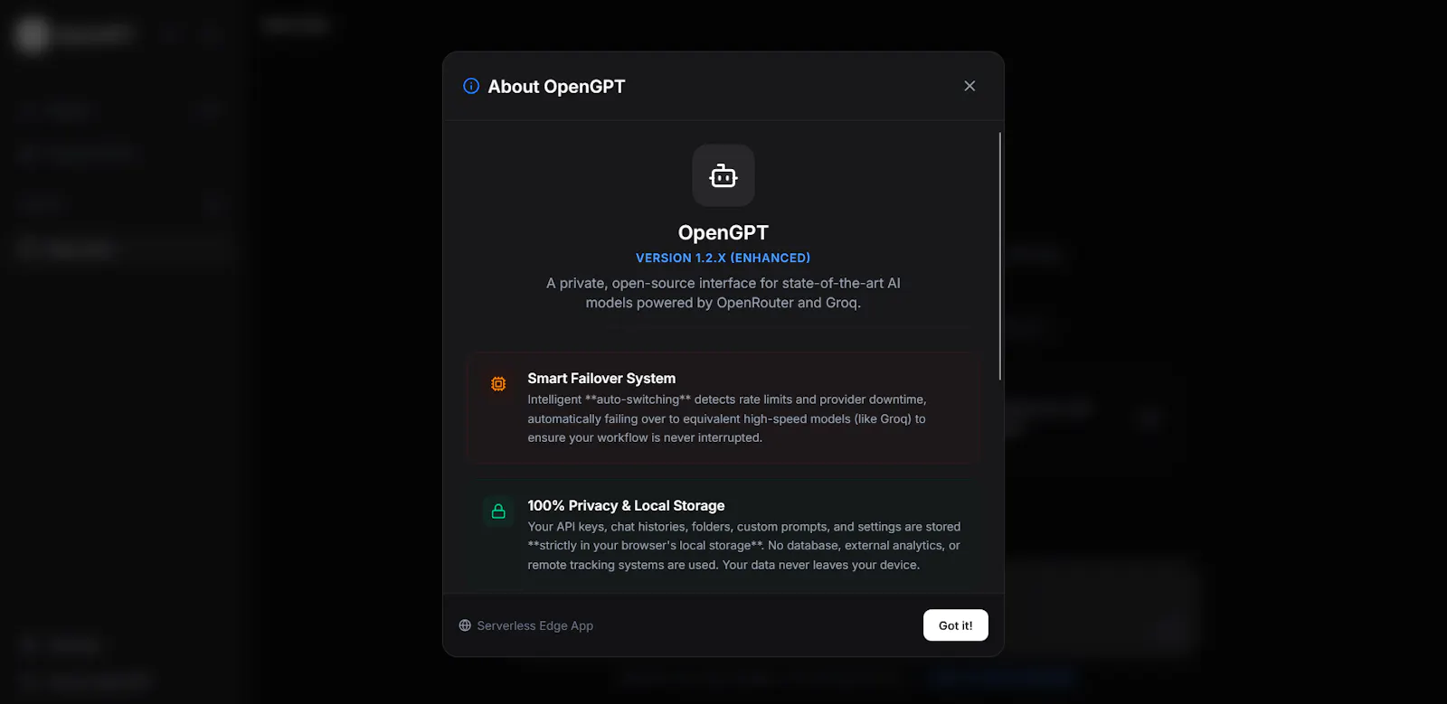 OpenGPT screenshot 3