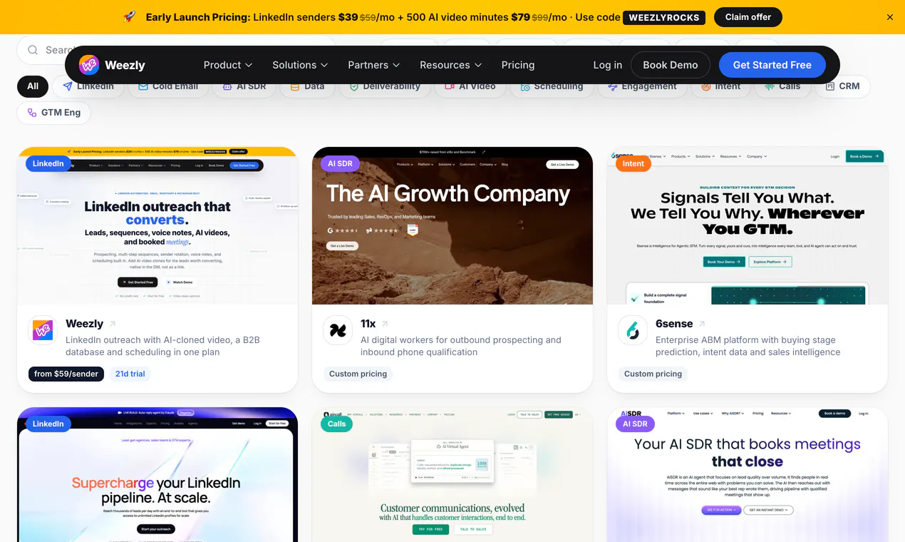 GTM Tools Directory by Weezly gallery image