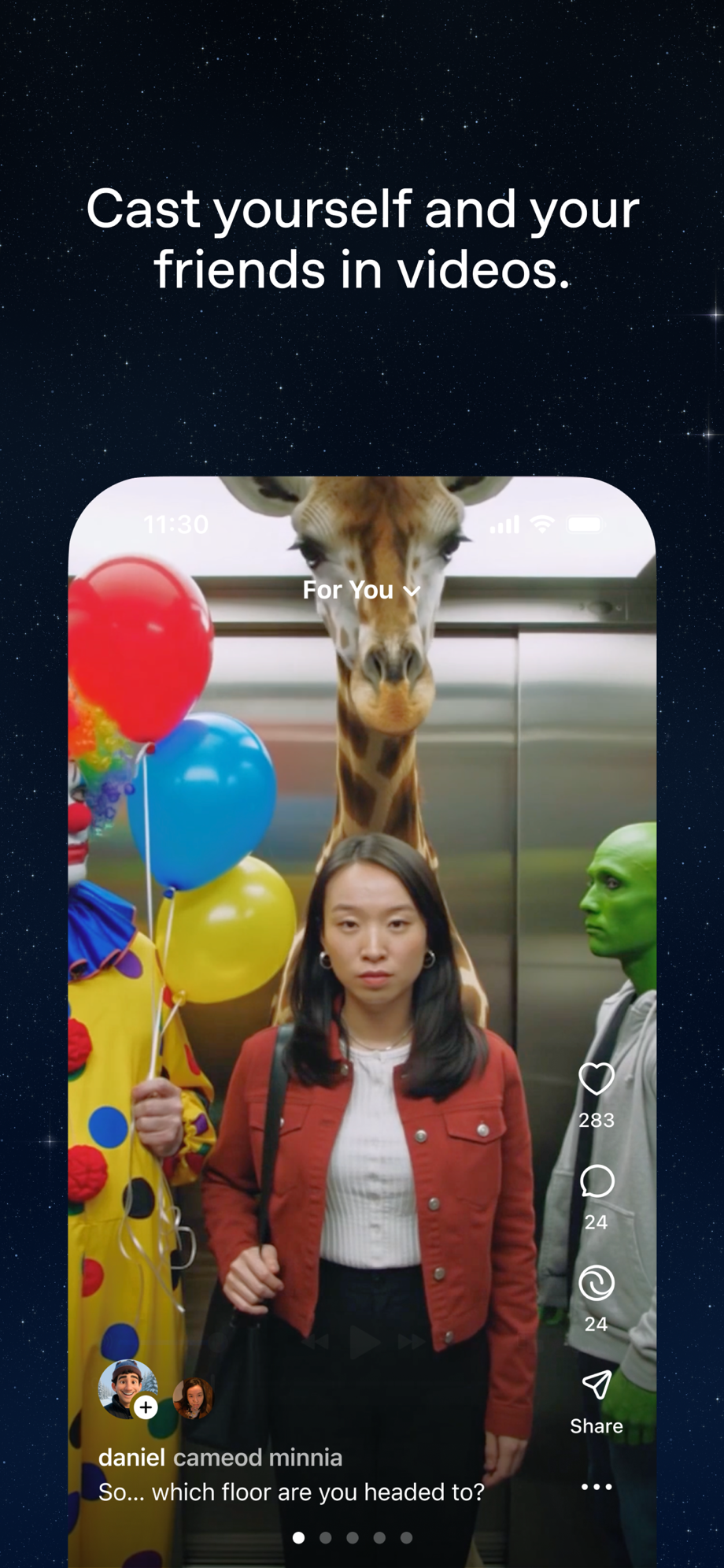 Média Sora 2 - Transformez vos idées en vidéos et laissez-vous tomber dans l'action 4