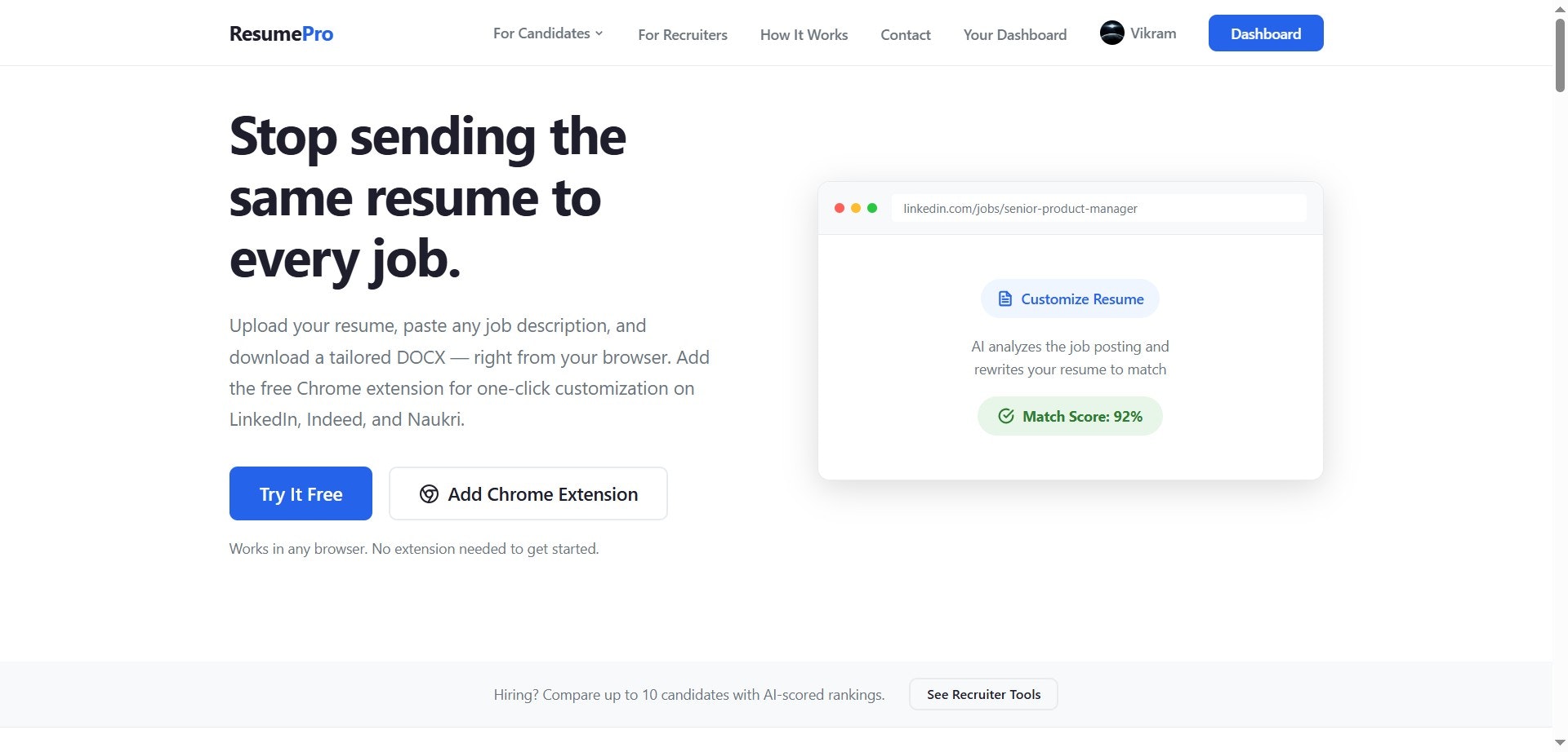 Resumepro.win - Interview Prep gallery image
