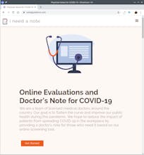 Covid Guidance - Physician Notes gallery image