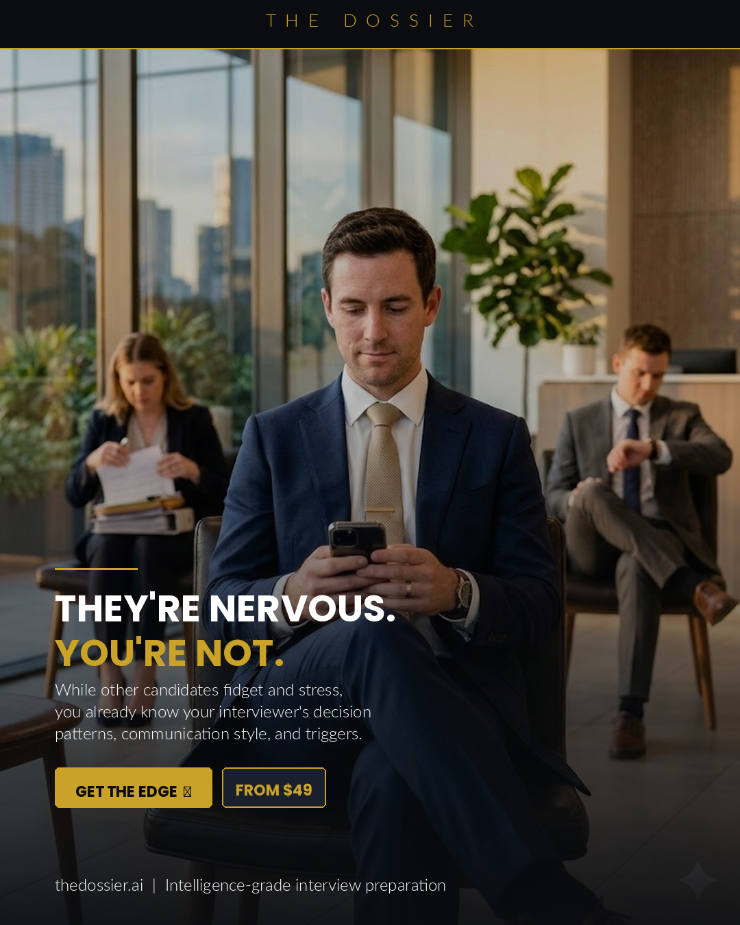 The Dossier - Screenshot 4 showing product features and functionality