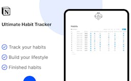 Ultimate Notion Habit Tracker media 2