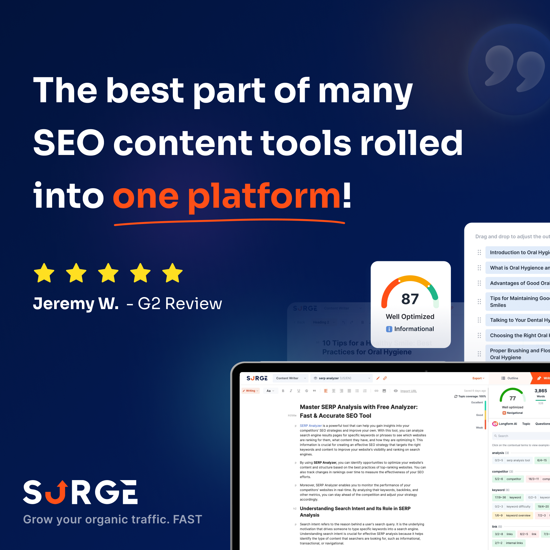 Longform AI by SurgeGraph media 9