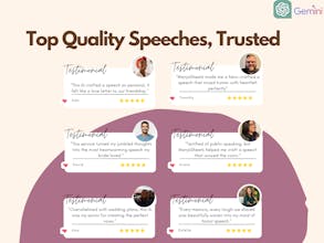 AI Wedding Speech Generator gallery image