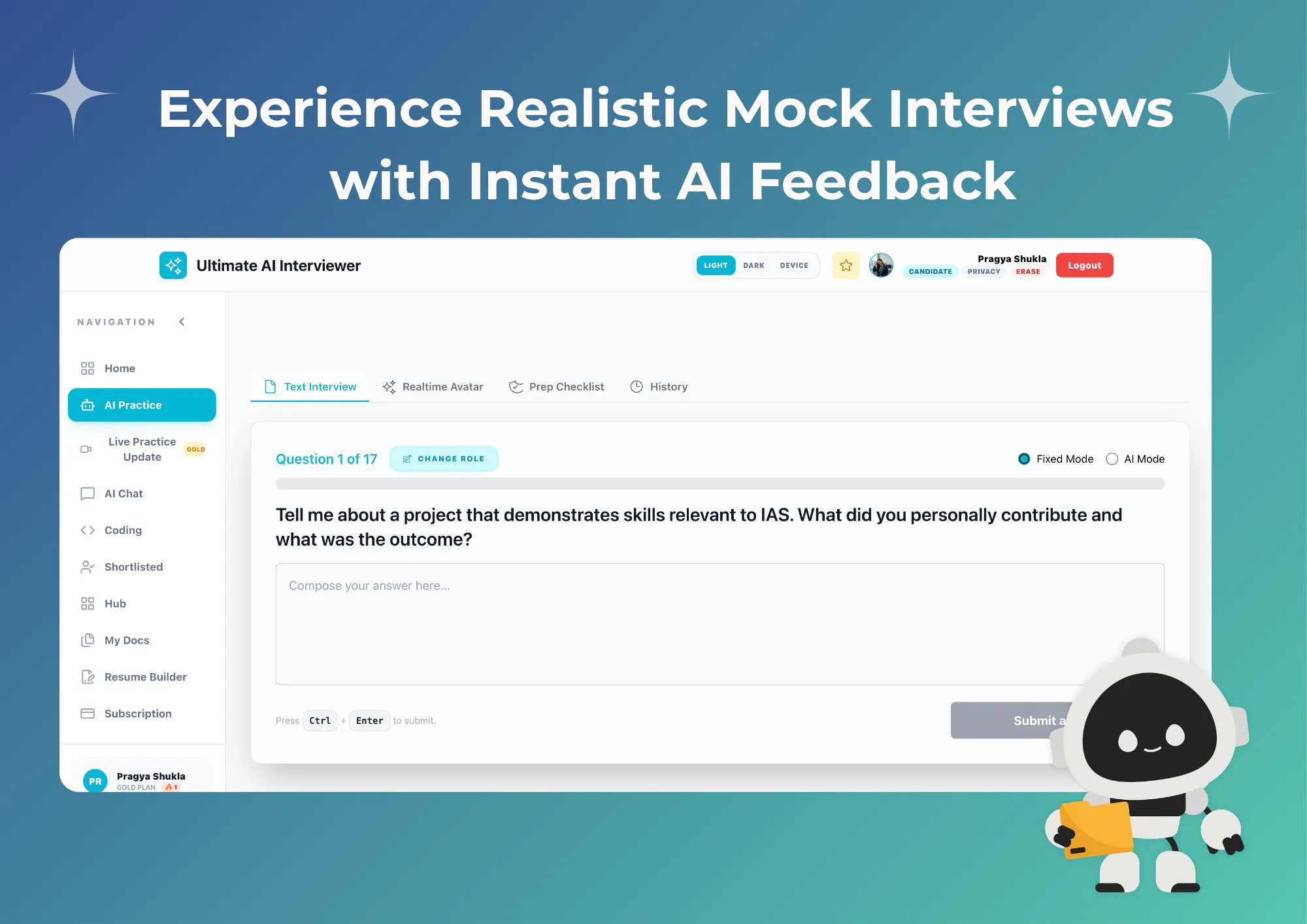 Ultimate AI Interviewer gallery image