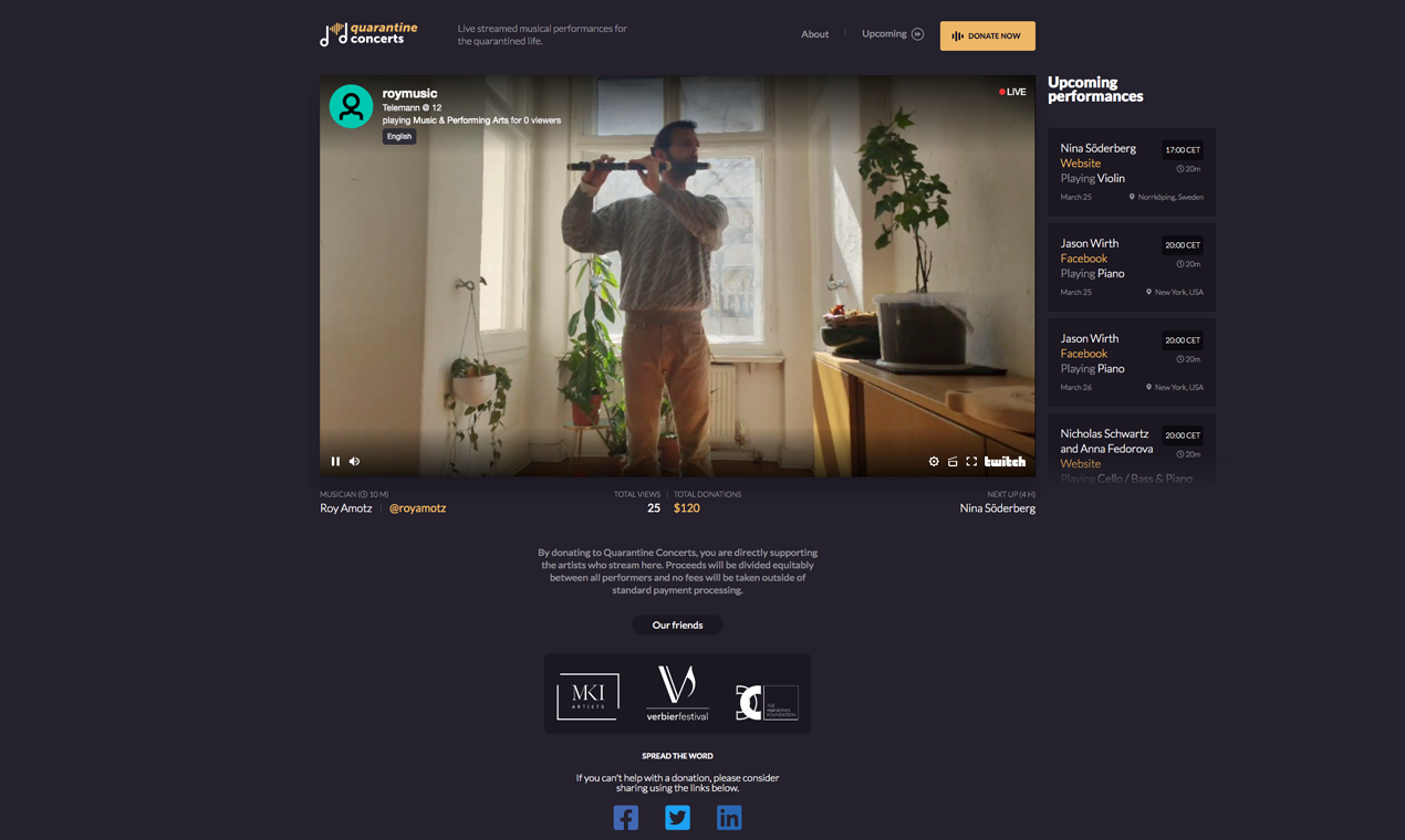 Quarantine Concerts gallery image