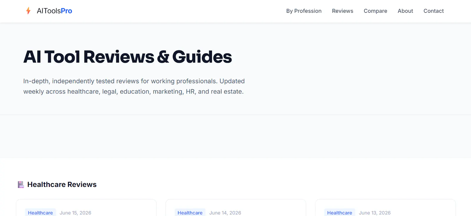 AI Tools for Profession screenshot 3