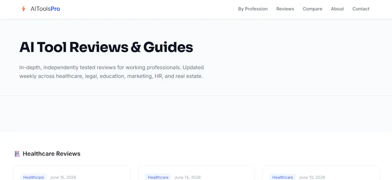 AI Tools for Profession screenshot 3