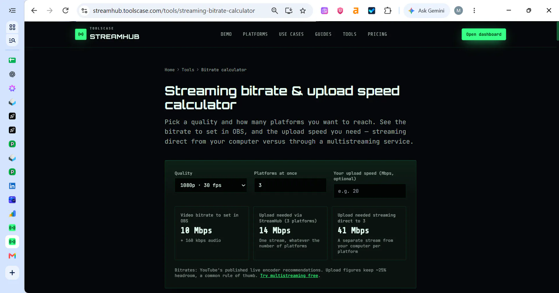 Toolscase StreamHub gallery image