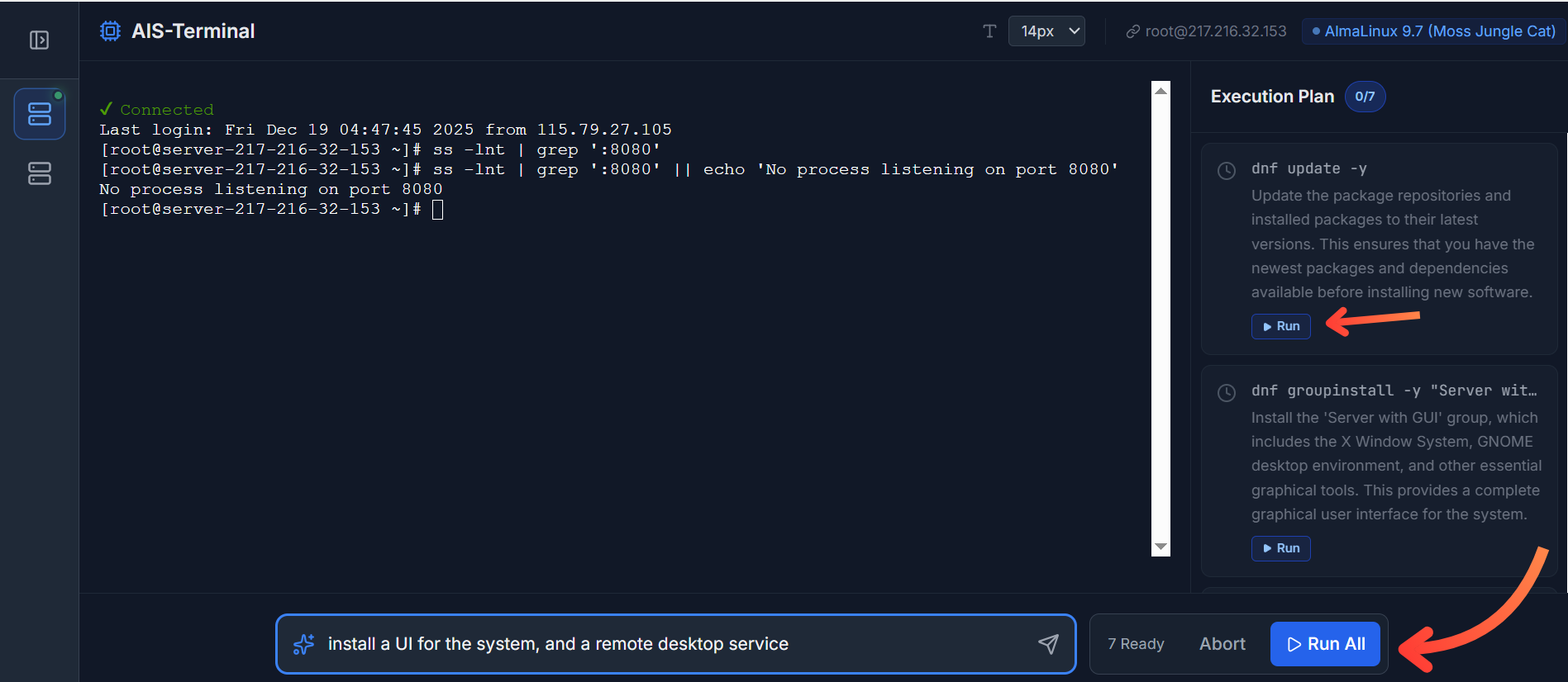 Hey Linux sysadmin! Take a look - Screenshot 5 showing product features and functionality