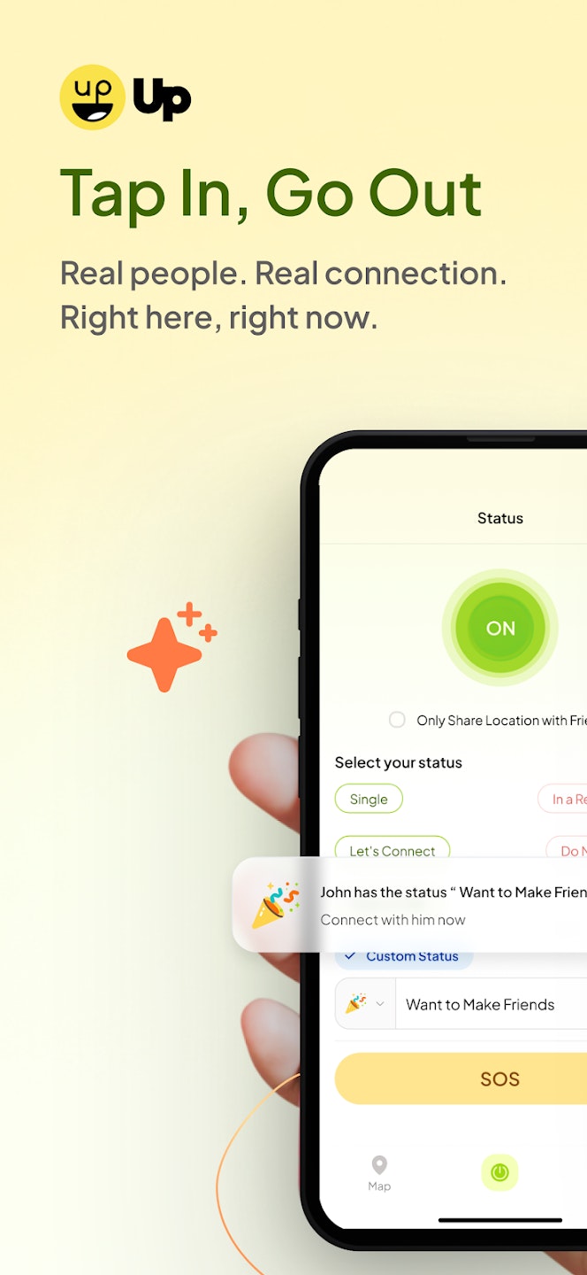 Up Offline Social - Screenshot 2 showing product features and functionality