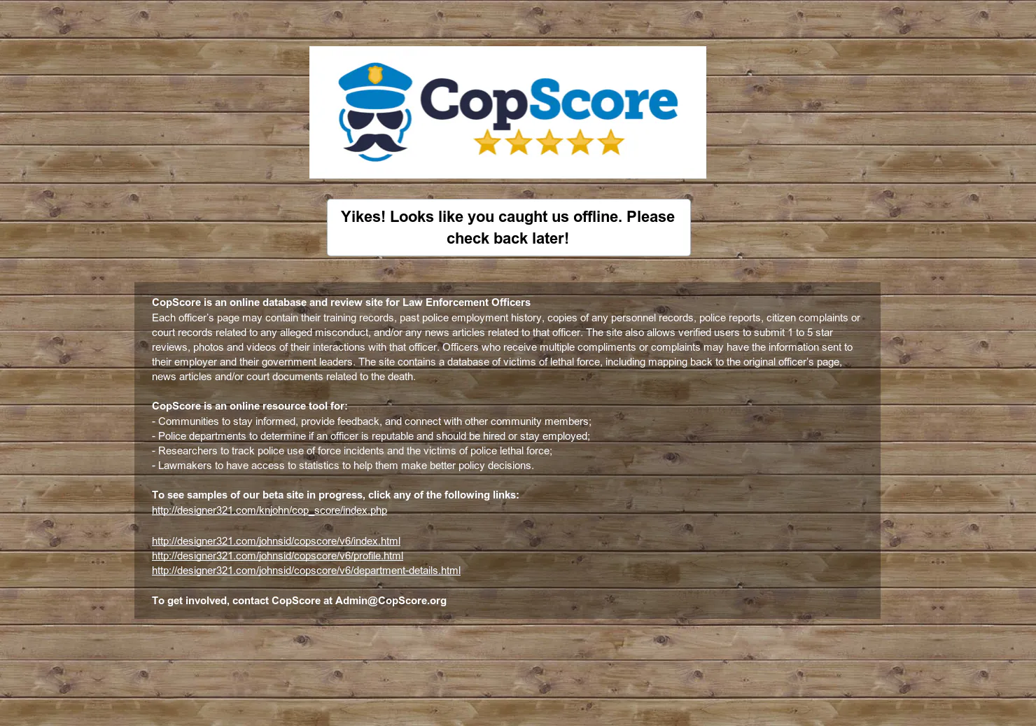 CopScore