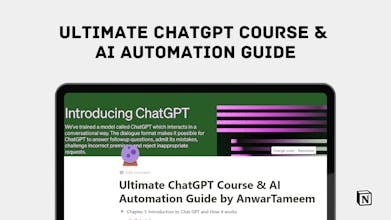 Ultimate ChatGPT Course & AI Automation gallery image