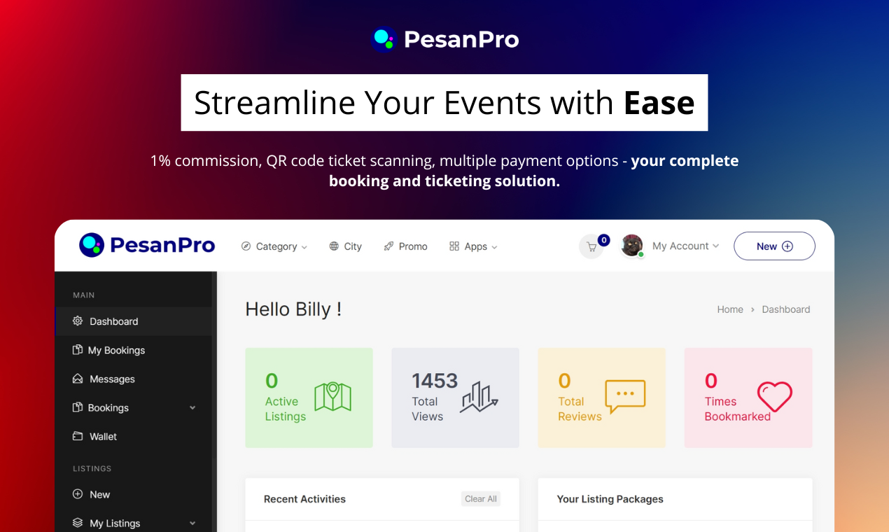 MessagePro - 가장 낮은 커미션으로 쉽게 예약하십시오! 미디어 1