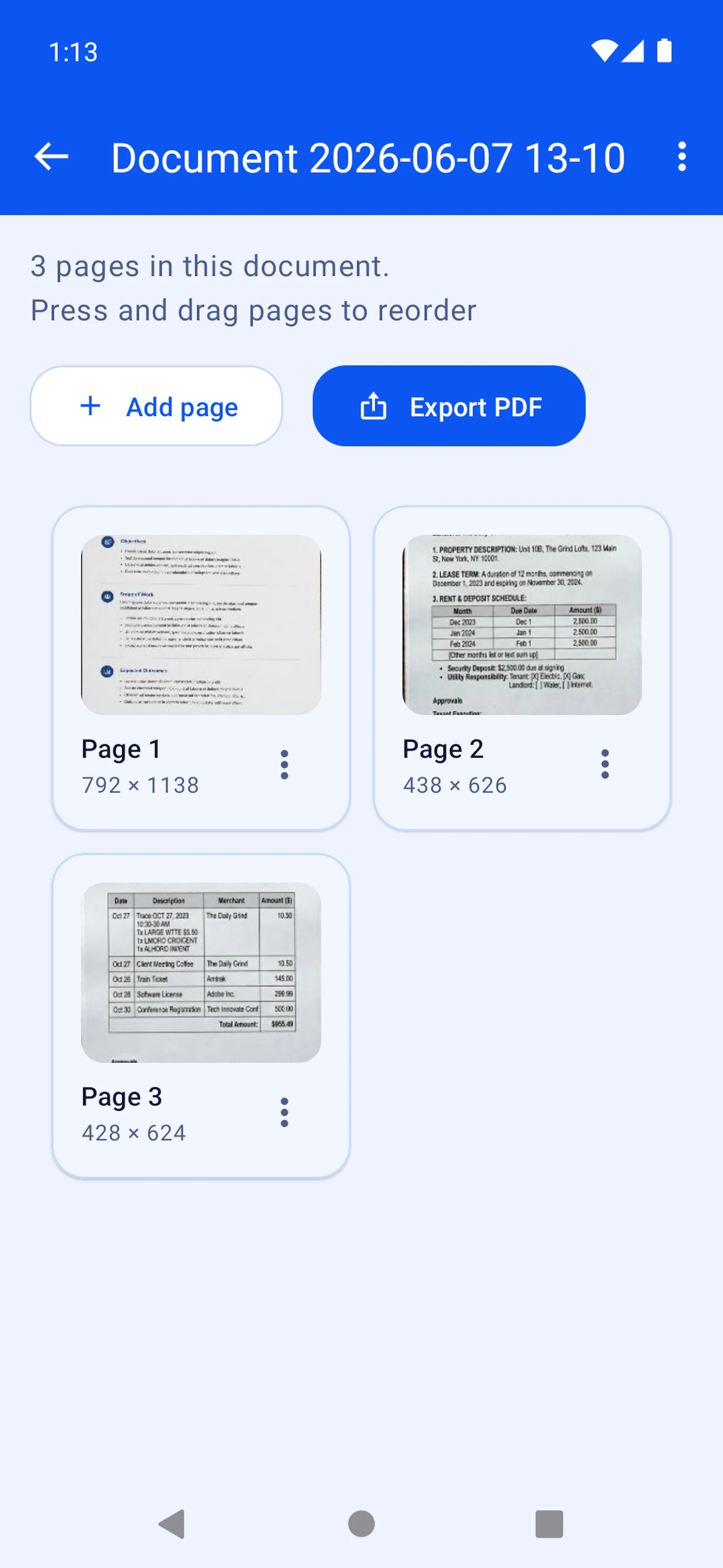 Ditto Scan: Document Scanner screenshot 6