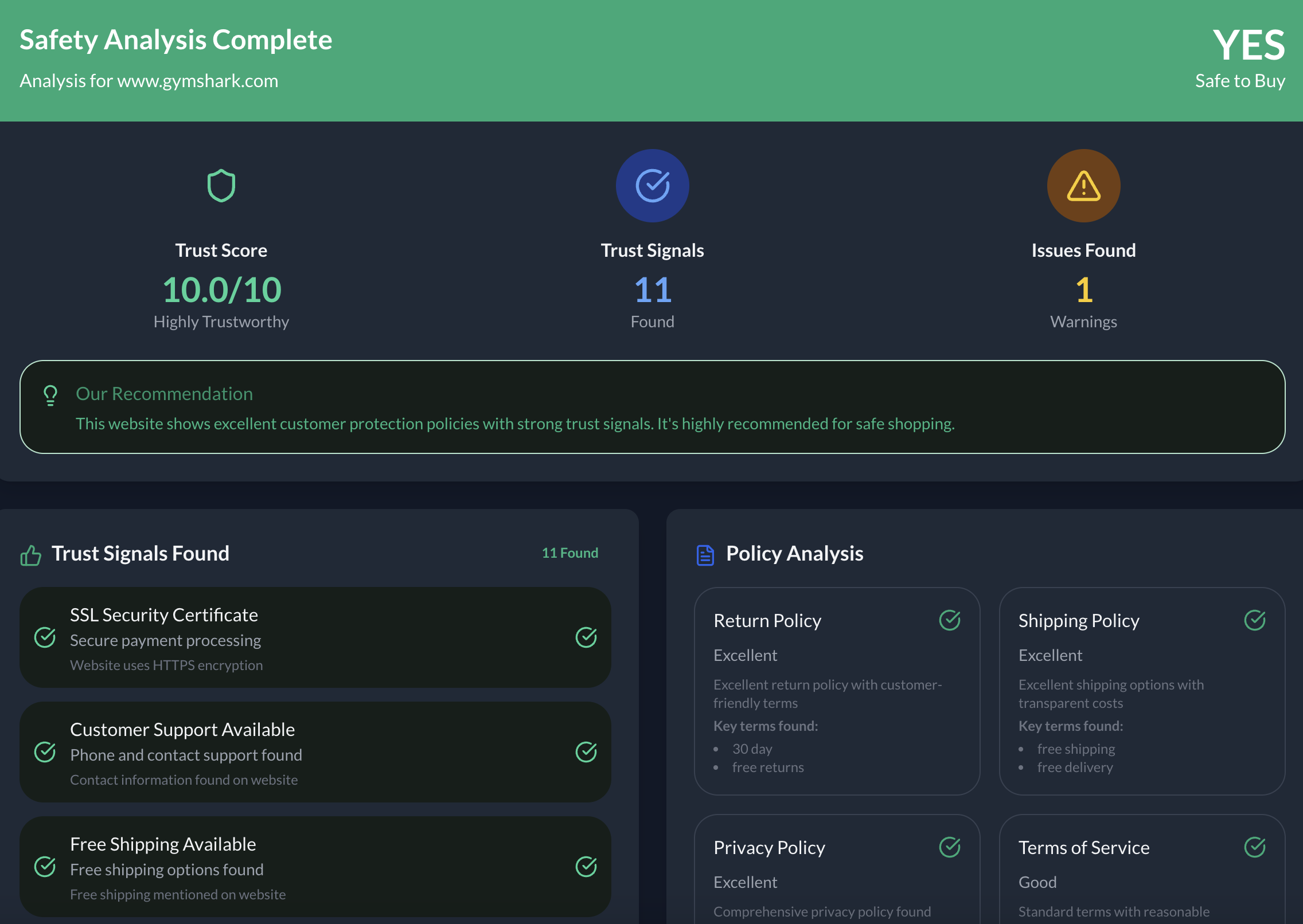 IsSafeTo gallery image