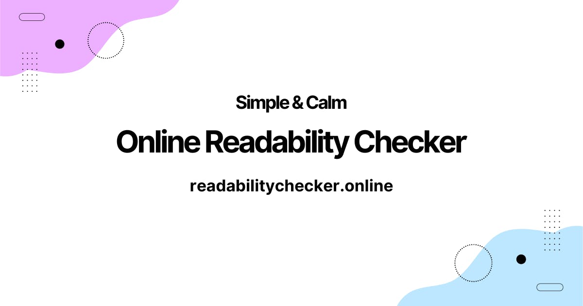 Readability Checker media 1