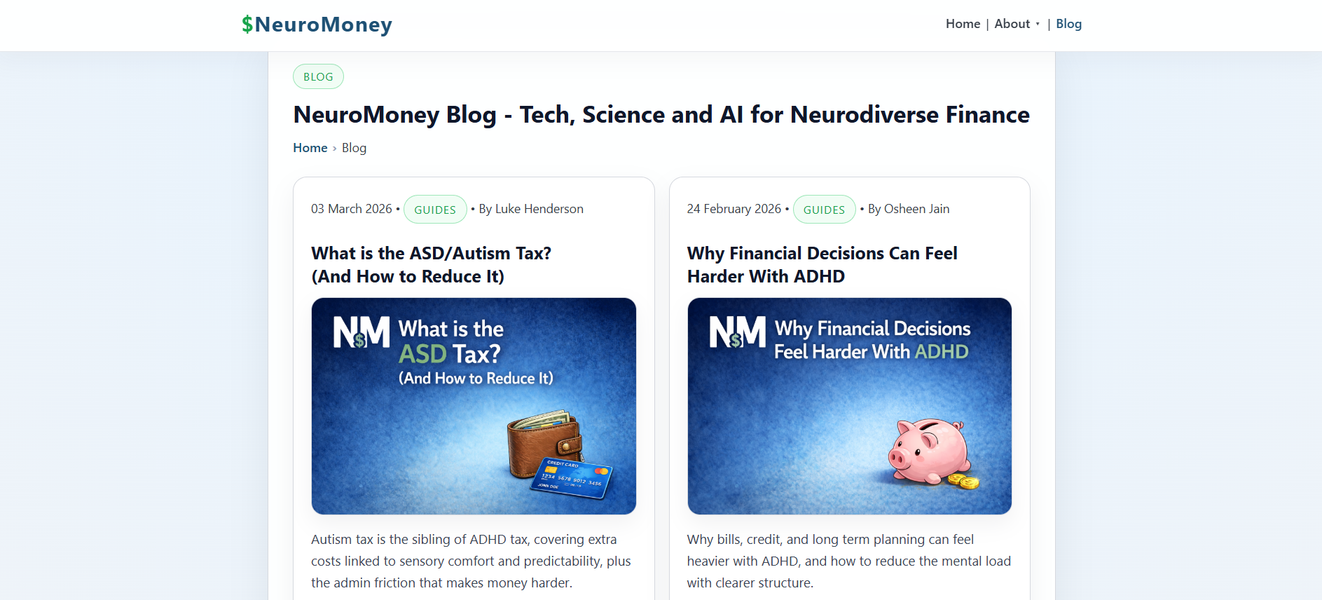 NeuroMoney - Screenshot 3 showing product features and functionality